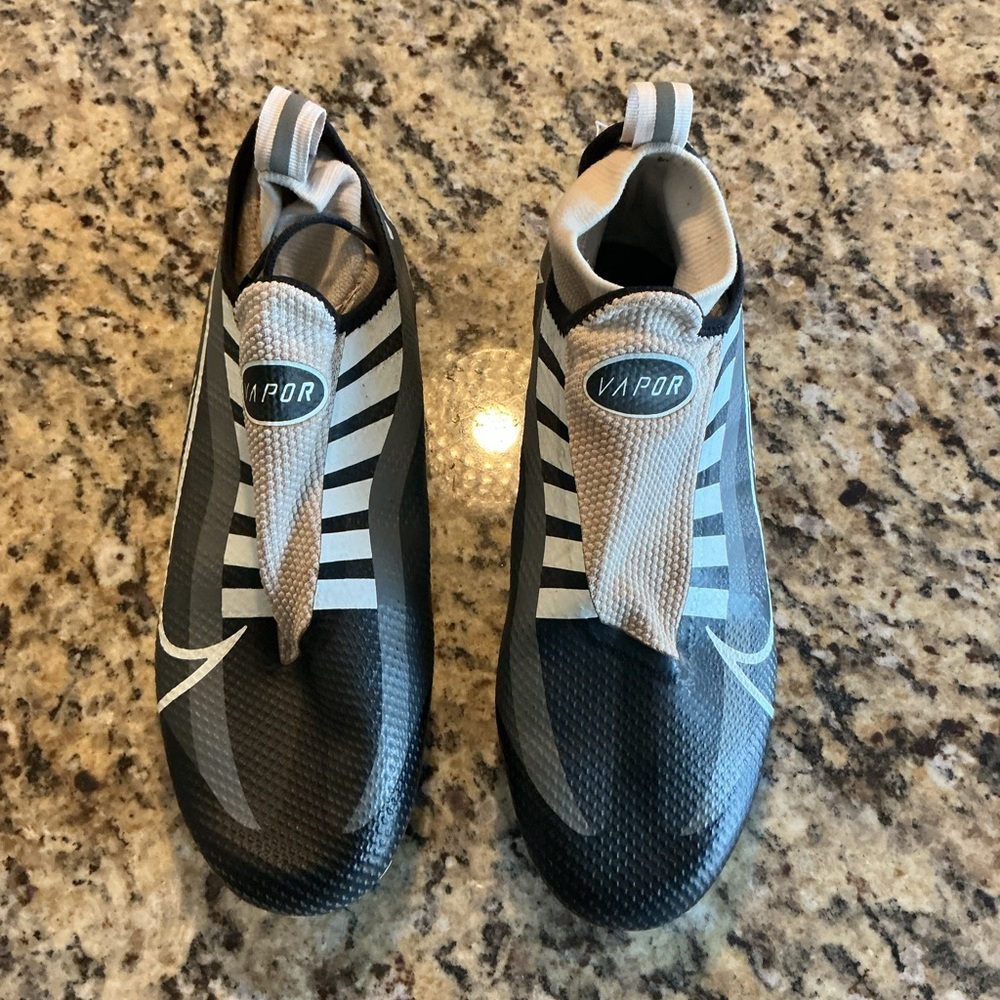 Nike Vapor Edge Pro 360 Football Cleats black smoke grey